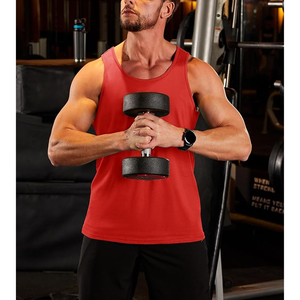 Custom Logo Men’s Sleeveless Shirt – Premium Fabric Tank Top for Fitness, <b>Running</b> & Casual Use - Product Image 3