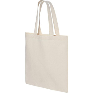 Sac fourre-tout en toile de coton réutilisable pour les courses avec poignée longue et durable et fermeture à glissière - Product Image 1