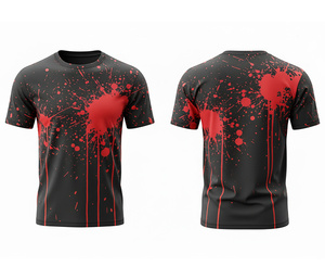 Full Sublimation T-Shirt with Fade Resistant Printing | <b>Men</b> Women Youth Sizes | Lightweight Quick Dry Training Sportswear - Product Image 2