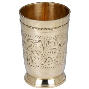 Article en laiton et verre de créateur fait main Décoration intérieure Fabriqué en Inde Travail artisanal artisanal - Product Image 1