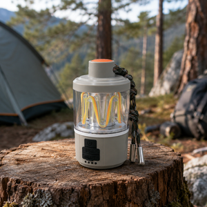 Linterna de Camping LED, Lámpara Colgante Recargable por USB, 2700K Blanco Cálido, IP65 Impermeable, Portátil para Exteriores - Product Image 5