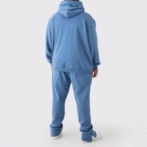 Fabricante de Ropa al por Mayor, Conjunto Deportivo Extra Grande para Hombre, Felpa de Algodón, Logotipo Personalizado, Conjunto Deportivo Informal de Gran Peso - Product Image 2