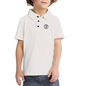 Chemises de golf pour jeunes garçons durables et respirantes, à séchage rapide, uniformes de club de golf junior, tissu extensible - Product Image 1