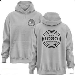Custom Fleece Thick Pullover <b>Mens</b> Hoodie Kangaroo Pocket Unisex Blank <b>Thermal</b> Warm Winter Casual Leisure <b>Tops</b> Factory OEM ODM - Product Image 2