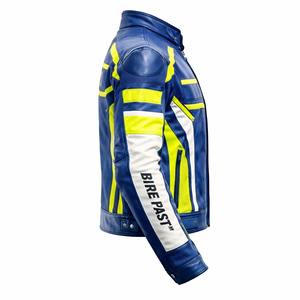 Chaqueta de Cuero para Motociclismo de Alta Calidad, Personalizada, Resistente al Viento, Transpirable, Unisex, para Adultos, con Protección, Venta al Por Mayor en EE. UU., OEM - Product Image 4