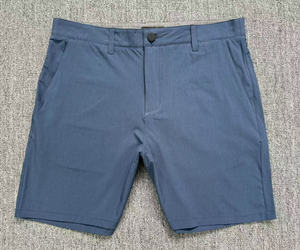 Shorts cargo confortables et extensibles pour hommes, avec poche zippée, séchage rapide, respirants, pour l'entraînement, boardshorts - Product Image 3