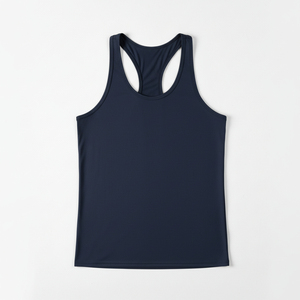 Camiseta sin mangas para gimnasio y culturismo para hombre, chaleco de entrenamiento de mezcla de algodón, camiseta transpirable de entrenamiento, ajuste holgado para fitness - Product Image 3
