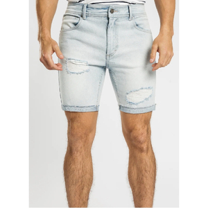 Nouveaux shorts en jean pour hommes, best-sellers, respirants, luxueux, décontractés, unis, personnalisables, pour l'été, shorts en jean de sport, service OEM - Product Image 1