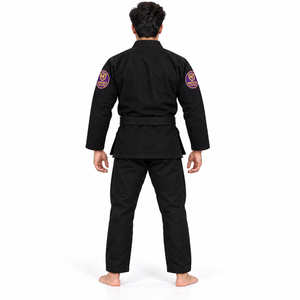 ชุดยิวยิตสูพรีเมียม สำหรับฝึกซ้อม BJJ น้ำหนักเบา 440 กรัม ผ้าฝ้ายคิโมโน ปักโลโก้ตามสั่ง พิมพ์ลายซิลค์สกรีน เสริมความแข็งแรง - Product Image 3
