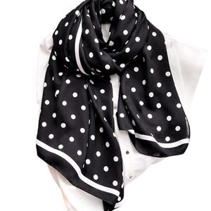 Écharpe en viscose imprimée à pois pour femmes, châle, dupatta |   Hijab léger, doux et élégant |   Designer élégant - Product Image 3