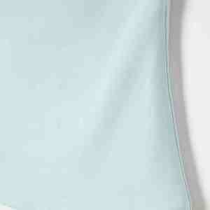 เสื้อกล้ามถักไหมพรมสีฟ้าอ่อนสำหรับผู้หญิง แบบไม่มีสาย สีพื้น เรียบง่าย ระบายอากาศได้ดี ผสมผสานผ้าสแปนเด็กซ์และผ้าฝ้าย เหมาะสำหรับโยคะและฟิตเนส - Product Image 4