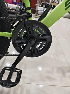 Vélo de montagne personnalisé en usine, 24 <span class=keywords><strong>pouces</strong></span>, 21 vitesses, freins à disque doubles, vélo tout-terrain pour hommes et femmes, cadre en acier - Product Image 6