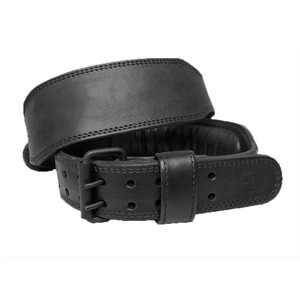 Heavy Duty Non Slip Strong Comfortable Leather <b>Belt</b> 10mm Weightlifting Powerlifting <b>Belt</b> for Core Stability and Back Protection - Product Image 3