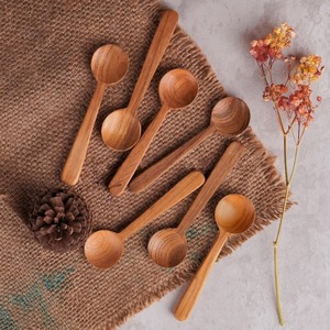 Cuchara de madera ecológica de color natural para servir café, cuchara para remover, personalizada, Vietnam - Product Image 5