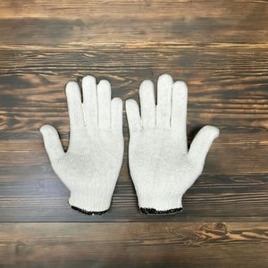 Gants de protection du travail d'hiver chauds en coton et polyester texturé 40g d'épaisseur manchette sans couture durable et flexible Made in Hanoi - Product Image 3