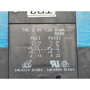 PHOENIX CONTACT TMC 2 M1 120 0.6A ใช้แล้วตามสภาพเดิม อะไหล่อุปกรณ์เซมิคอนดักเตอร์รุ่นเก่า - Product Image 5