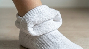 Breathable Athletic <b>Socks</b> Casual Ribbed Hosiery Soft Cotton Blend Stretch Fit Durable <b>Long</b> Daily Wear <b>Socks</b> - Product Image 4