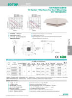 SOTOP toit de cheminée toit d'échappement monté système de dispositif de ventilation de ventilateur Chine usine service OEM