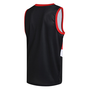 Vente en gros de maillots de basket-ball pour adultes en polyester 100% de haute qualité, respirants, à séchage rapide, grande taille, imprimés avec logo personnalisé en couleurs - Product Image 2