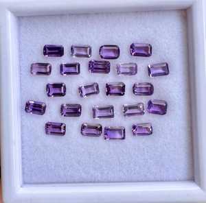 Natural Amethyst Cut Loose Gemstones Purple Amethyst Faceted Stones for Jewelry Making Rings Earrings All Sizes Available - Product Image 3