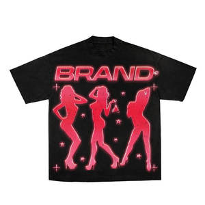 Camiseta de Hombre de Algodón Puro de Color Sólido, Nuevo Estilo, Aspecto Elegante, 230GSM - Product Image 2