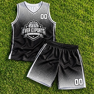 Custom Youth Two Tune Basketball Jersey High Quality Sublimated Team Uniforms for Youth Camp <b>Family</b> Matching <b>1</b> Set MOQ - Product Image 1