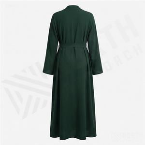 Mejores Vendedores: Abaya de Chifón Sencilla y Modesta para Mujer, Vestidos Personalizados de Algodón de Alta Calidad para Todas las Estaciones, Precio de Oferta, Tendencia - Product Image 2