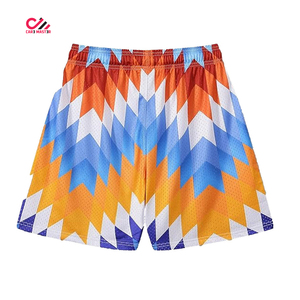 Shorts de sport d'été pour hommes, style streetwear, grande taille, séchage rapide, imprimés par sublimation, pour activités de plein air et natation - Product Image 4