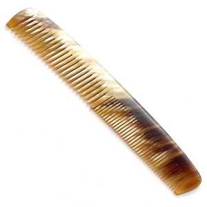 Peine de Cuerno de Búfalo Natural, Impermeable, Hecho a Mano, Diseño Moderno, Color Natural, para Masaje de Barba, Peines de Varios Tamaños, Precio de Fábrica - Product Image 2