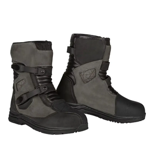 Botas de Motociclismo Deportivas Impermeables y Transpirables de Cuero Genuino con Cordones hasta la Rodilla para Hombre - Product Image 3