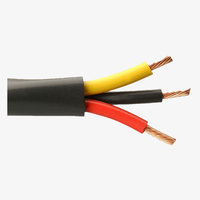 3-adriges 1,5mm 2,5mm Flachkabel für Tauchpumpen, 16A Nennstrom, Kupferleiter, PVC-Stromkabel, Tauchpumpenleitung
