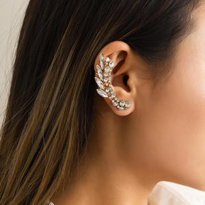 Boucles d'oreilles de luxe AMBER JEWELS plaquées or rose, diamants certifiés IGI, taille brillant rond, pour femme, bijoux de soirée - Product Image 1