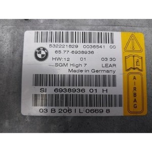ECUs y Módulos de Computación Usados de la Serie 5 6938936 - Product Image 3