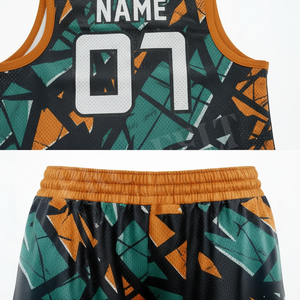 Hot Selling Sportswear Basketball Team Uniform Reversible Sports Jersey Set Quick Dry Athletic Clothing for School Club League - Product Image 4