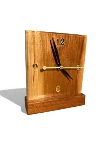 Handmade Wooden <b>Wall</b> <b>Clock</b> Wholesale Rate Elegant Home Decor <b>Clock</b> for Living Room <b>Bedroom</b> Office Natural Wooden <b>Clock</b> - Product Image 2