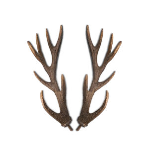 Escultura Tradicional de Ciervo en Raíz de Teca Gubuk Bali con Base de Hierro, Hecha a Mano, Decoración para el Hogar - Product Image 3