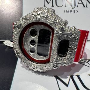 IGI Certified Hip Hop Quartz Movement <b>Men's</b> <b>Watch</b> VVS Moissanite Diamond Quartz <b>Watches</b> Lather Japan Quartz Sport <b>Watches</b> - Product Image 2