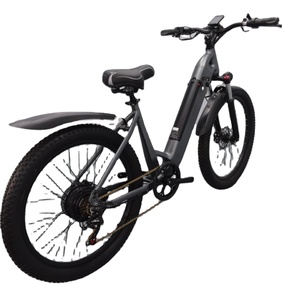 Bicicleta Eléctrica Deportiva Urbana con Llantas de 26 Pulgadas, Batería de Litio de 48V 8Ah, Cuadro de Aleación de Aluminio, Motor sin Escobillas de 250W - Product Image 4