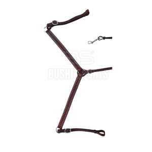 Harnais de poitrine pour cheval confortable et réglable, offrant stabilité et performance sécurisée - Product Image 4