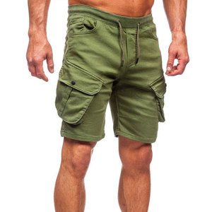 Pantalones Cortos Cargo Hechos en Fábrica con Diseño de Bolsillos Funcionales para Hombre, Pantalones Cortos Cargo de Calidad de Exportación con Corte Moderno para Hombre - Product Image 5