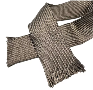 Carcasa de Fibra de Basalto Resistente a Altas Temperaturas, Carcasa de Fibra Mineral, Aislamiento de Cable Trenzado - Product Image 1