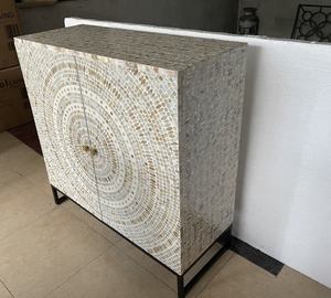 Mayorista de alta calidad Superventas Natural Madre de perla Panel de madera moderno Gabinete de sala de estar de Vietnam - Product Image 2