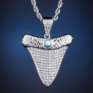 Pendentif ethnique en forme de pyramide avec pierre turquoise, alliage plaqué argent tibétain, bijoux unisexe, cadeau - Product Image 3