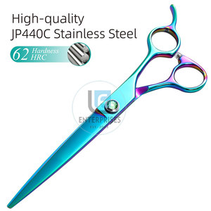 High Quality Stainless Steel Manual Straight Pet Grooming <b>Scissors</b> - Product Image 2