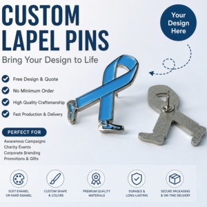 Broches personnalisées en gros avec ruban <span class=keywords><strong>rose</strong></span> pour la sensibilisation au cancer du <span class=keywords><strong>sein</strong></span>, événements caritatifs et campagnes d'<span class=keywords><strong>octobre</strong></span>, badges métalliques - Product Image 2