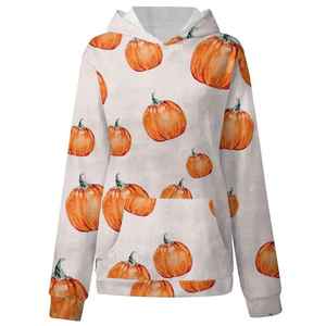 Sudadera con Capucha Sublimada, Diseño Atractivo y Elegante, Ligera, Cómoda, Corte Regular, Sudadera de Verano para Mujer - Product Image 4