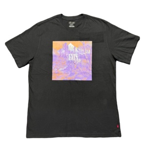 เสื้อแฟชั่นแขนสั้นสำหรับผู้ชาย, เสื้อสไตล์สตรีทเท่ทันสมัยอเนกประสงค์ใหม่เสื้อถักผ้าฝ้ายแขนสั้นพิมพ์ลาย - Product Image 1