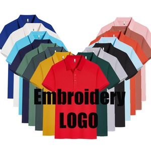 Chemises polo personnalisées avec logo brodé, Australie, vente en gros, vêtements de travail en coton, uniformes d'entreprise, hommes, femmes, manches courtes - Product Image 1