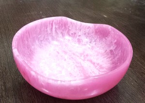 Tazón de Resina Hecho a Mano para Servir en Fiestas - Tazón Decorativo para Ensaladas, Frutas, Aperitivos, Sopas, Postres, Arroz, Cereales y Pasta - Product Image 5