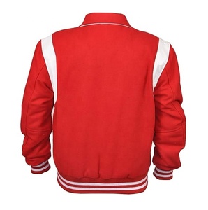 All Wool Varsity Jacket Embroidered Wool <b>Men</b> Basketball Wool College Baseball Jacket For <b>Men</b> - Product Image 1